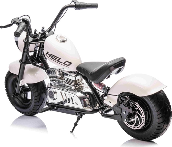 Изображение 1PUNKT Pojazd Motorek Chopper Warrior Biay
