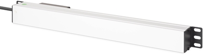 Picture of 1U Alu PDU,rackmount.,7x safety outlet 16A, 4000W, 250VAC 50/60Hz, 1x circuit breaker