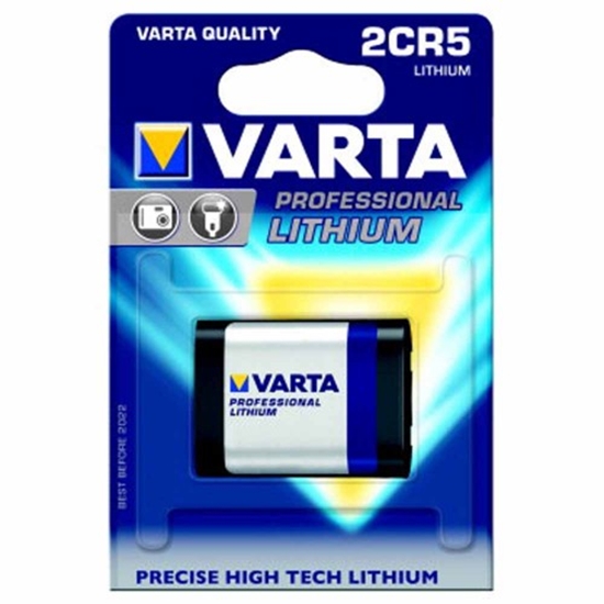 Picture of 2CR5 baterijas Varta litija DL245/6203 iepakojumā 1 gb.