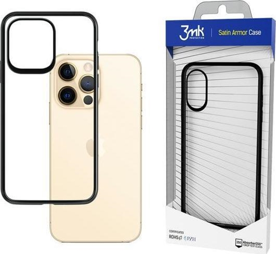 Picture of 3MK 3MK SatinArmor Case iPhone 13 Pro Military Grade