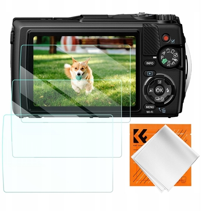Attēls no 3x Zestaw Osona Szko 9h Na Ekran Olympus Tg-7, Tg-6, Tg-5, Tg-4 / K&f Concept / Sku.2200