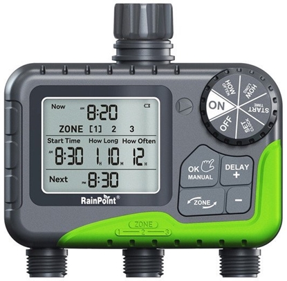 Picture of 3-Zone Hose Timer RainPoint ITV305