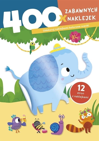 Picture of 400 zabawnych naklejek. Sonik