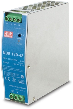 Attēls no 48V, 120W Din-Rail Power