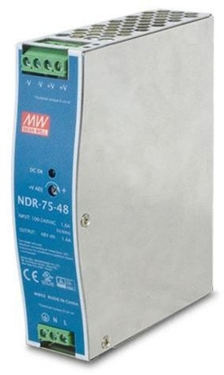 Attēls no 48V, 75W Din-Rail Power Supply