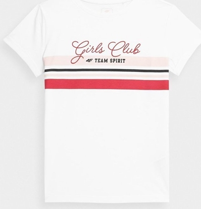 Picture of 4f Koszulka dla dziewczynki 4F biaa HJZ22 JTSD004 10S 164cm