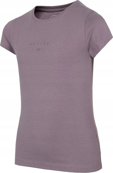 Picture of 4f Koszulka dla dziewczynki 4F fioletowa HJZ22 JTSD002 51S 164cm