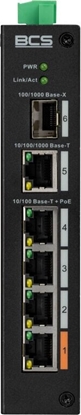 Attēls no 5 portowy niezarzdzalny switch (PoE) BCS-L-SP0401G-1SFP(2)