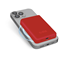 Attēls no 5000 mAh wireless magnetic Power Bank Red