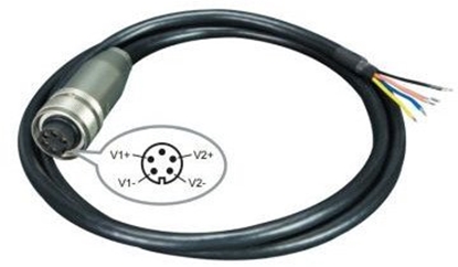 Picture of 5-pin M23 Female to bare