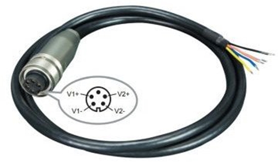 Picture of 5-pin M23 Female to bare