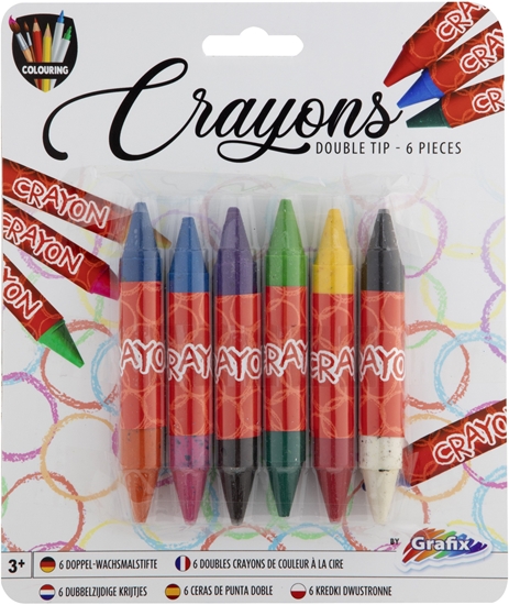 Picture of 6 kredek z dwustronnych