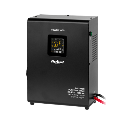 Attēls no 700W, Tīras Sinusoīdas Invertors - UPS, Rezerves Elektrība Apkures Sistēmām, var montēt pie sienas