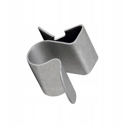 Attēls no 949CC CELO Metalowy klips na belk 1-4mm do kabli rurki peszla 8-9mm 100 szt.