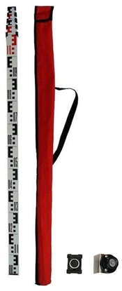 Attēls no ÅATA TELESKOPOWA NIWELACYJNA 5M +POKROWIEC+LIBELLA+ZATRZASK