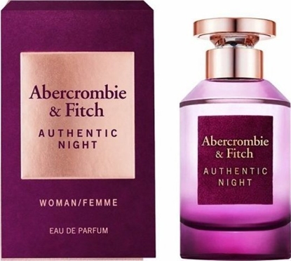 Attēls no Abercrombie & Fitch Authentic Night Woman Perfume EDP 50 ml