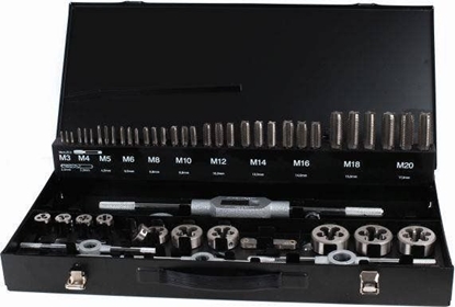 Picture of Abraboro Zestaw gwintowników M3-M20 ABRABORO, HSS-G [55 cz.]
