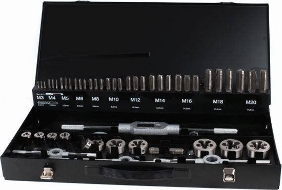 Picture of Abraboro Zestaw gwintowników M3-M20 ABRABORO, HSS-G [55 cz.]