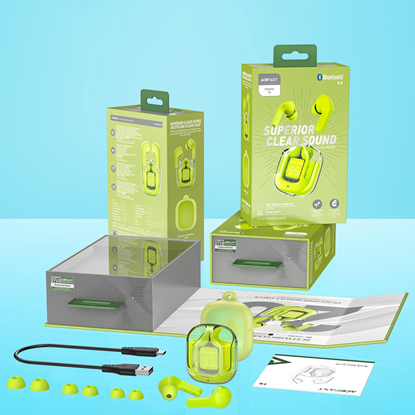 Attēls no Acefast Acefast T6 TWS Bluetooth In-Ear Wireless Headphones - Green