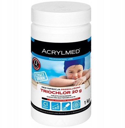 Picture of Acrylmed Acrylmed 0,4kg Triochlor 20g przeduona dezynfekcja - tabletki