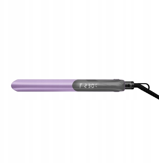 Picture of AD 2329 Prostownica do wosów keratynowa | powoka ceramiczno-keratynowa | wywietlacz lcd | 6 poziomów temp. | etui + rkawiczka termiczna