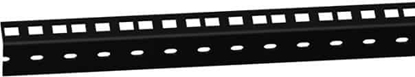 Attēls no adam hall 61535B4, Rack rail, Steel, Black, 102 g
