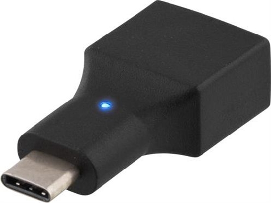 Изображение Adapter USB Deltaco USB-C - USB Czarny  (USBC-1200)