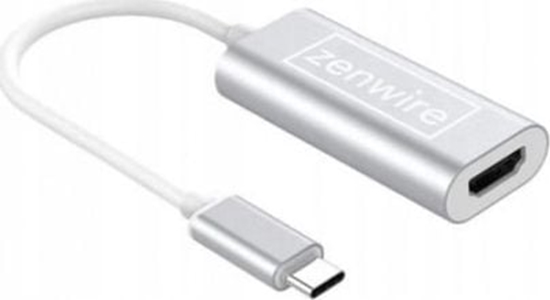 Picture of Adapter USB Zenwire ZW-01F USB-C - HDMI Srebrny  (109449291)