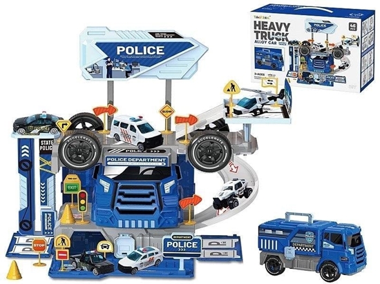 Picture of Adar Parking bazy policyjnej z pojazdami 46el