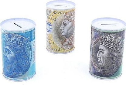 Изображение Adar Skarbonka puszka PLN 3 wzory 215771 ADAR cena za 1 szt