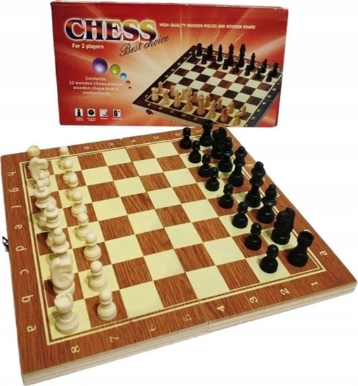 Picture of Adar Szachy drewniane 30x16x3cm 166615 ADAR