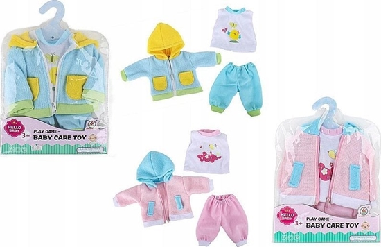 Picture of Adar Ubranko dla lalki bobas 30cm mix