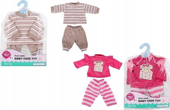 Picture of Adar Ubranko dla lalki bobas 30cm MIX