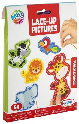 Picture of Adar Zestaw 6 koronkowych wzorów Zwierzta