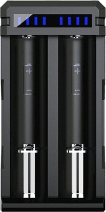 Изображение adowarka do akumulatorów 2x 18650 SC2 zasilanie U