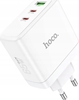 Picture of adowarka Hoco HOCO adowarka sieciowa 2 x Typ C + USB A QC PD 65W GaN N30 biaa