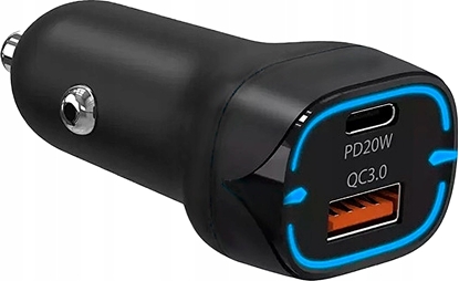 Picture of adowarka Inne adowarka samochodowa z funkcj Power Delivery i Quick Charge 38W