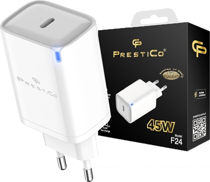 Attēls no adowarka nemo adowarka sieciowa 45W PD USB-C Prestico F24 biaa
