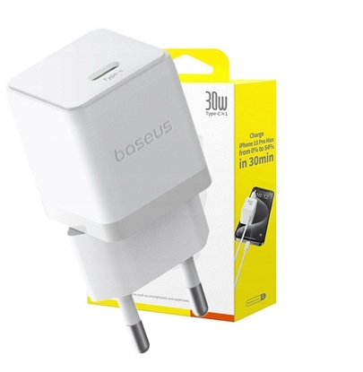 Picture of adowarka sieciowa Baseus Palm 30W USB-C biaa