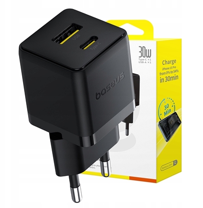 Picture of adowarka Baseus Palm 1x USB-A 1x USB-C 2 A (6932172672478)