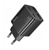 Picture of adowarka Hoco adowarka sieciowa do telefonu Hoco 2 x USB C + 2 x USB A QC3.0 PD 3A 30W N56 czarna