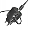 Picture of adowarka Hoco adowarka sieciowa do telefonu Hoco USB A + USB C QC3.0 PD 3A 20W + kabel USB C do Lightning N52 czarna