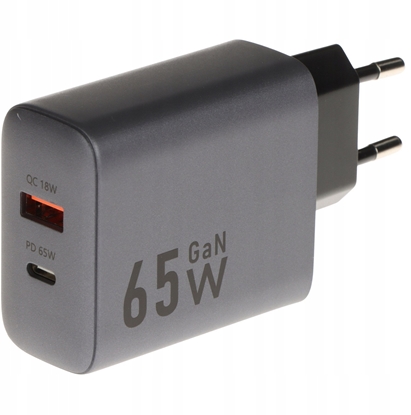 Изображение ADOWARKA SIECIOWA USB CHAR-X199B-65W-GAN GaN Delta Power