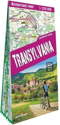 Attēls no Adventure map Transylvania 1:250 000 lam w.2024