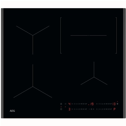 Attēls no AEG 5000 Series Hob2Hood platums 59 cm melna - Iebuvejama indukcijas plits virsma TO64IC0SFB (7333394076003)