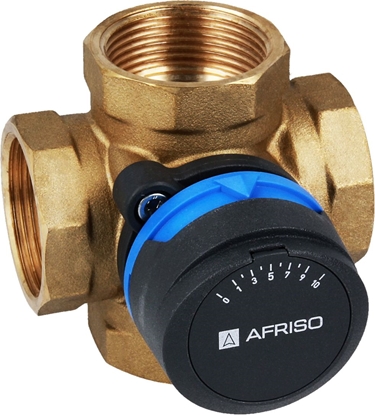 Attēls no Afriso 3-drogowy obrotowy zawór mieszajcy ARV 382 ProClick, DN20, Rp3/4", Kvs 6,3 (1338210)
