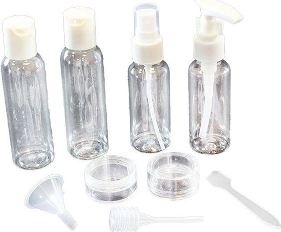 Изображение AG623 ZESTAW POJEMNIKÓW NA KOSMETYKI 9 SZT uniwersalny