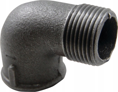 Picture of AGAflex Kolanko 90° nakrtno-wkrtne 1 CZARNE
