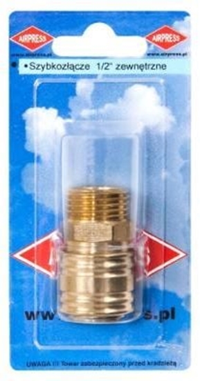 Изображение Airpress Szybkozcze 1/2 gwint zewntrzny (4301506)