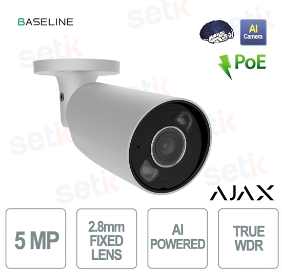 Picture of Ajax Kamera HL - tuba BulletCam (5 Mp/2.8 mm) (8EU) - biay